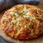 Kaasbrood zonder oven – Supermakkelijk recept in 20 minuten met kaas, kruiden en yoghurt. Perfect voor bij soep, lunch of borrel!