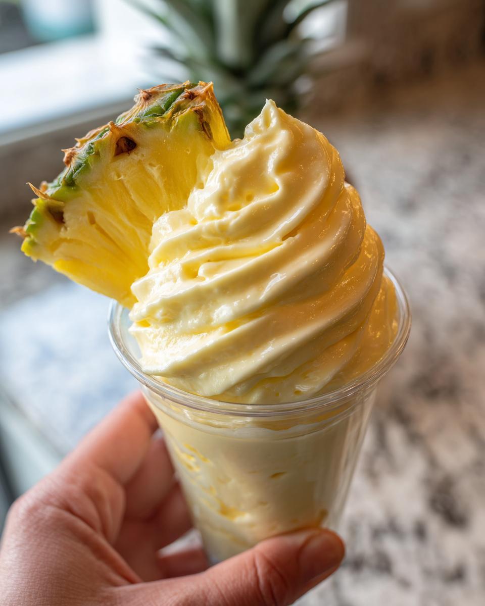 Alcoholische Dole Whip - detail 2