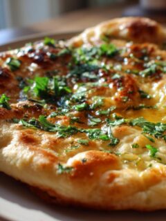 Authentic Artisan Garlic Naan