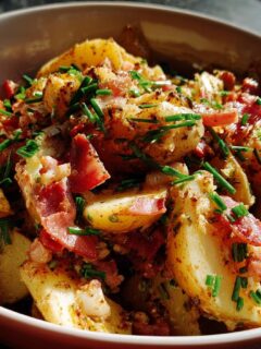 Authentieke Beierse Aardappelsalade