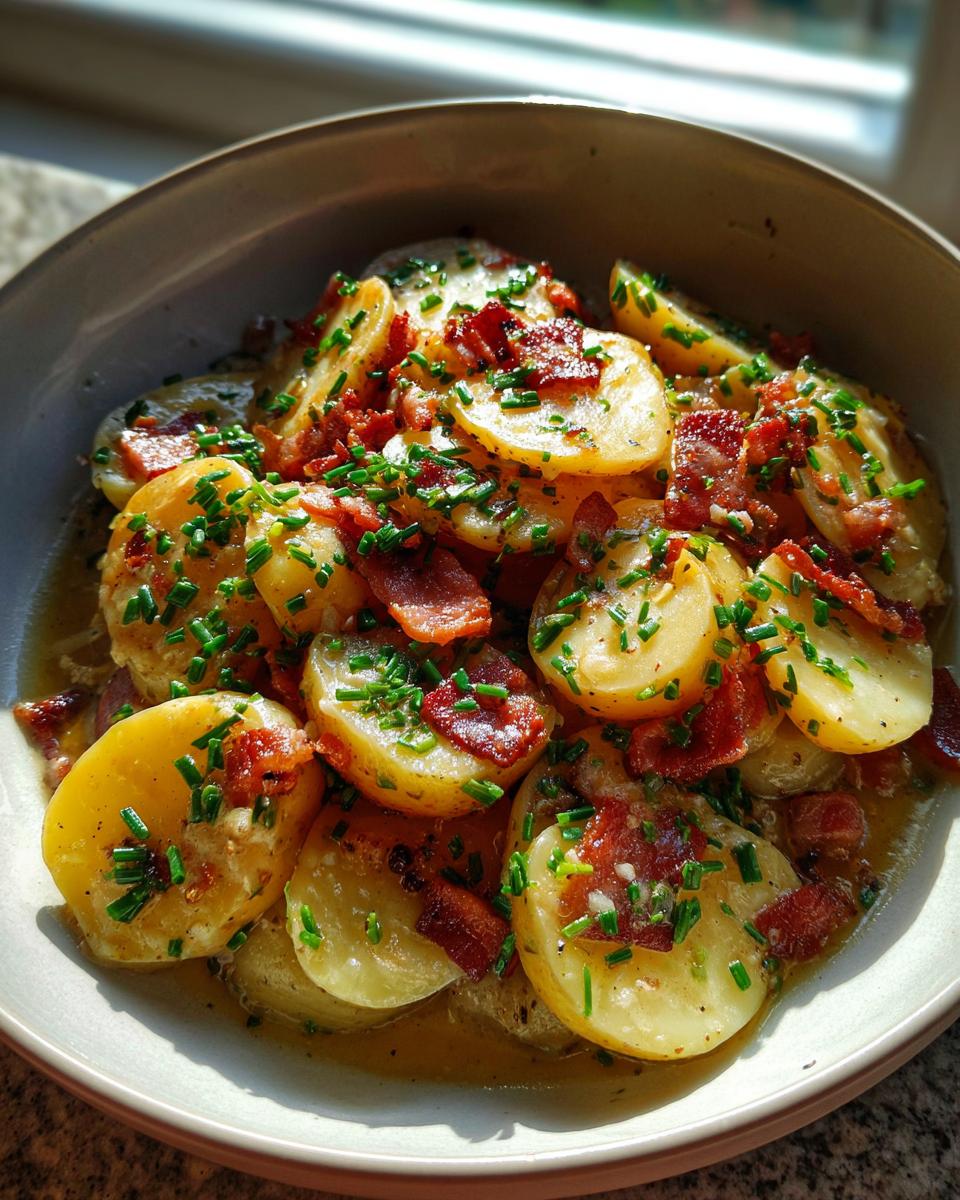 Authentieke Beierse Aardappelsalade - detail 4