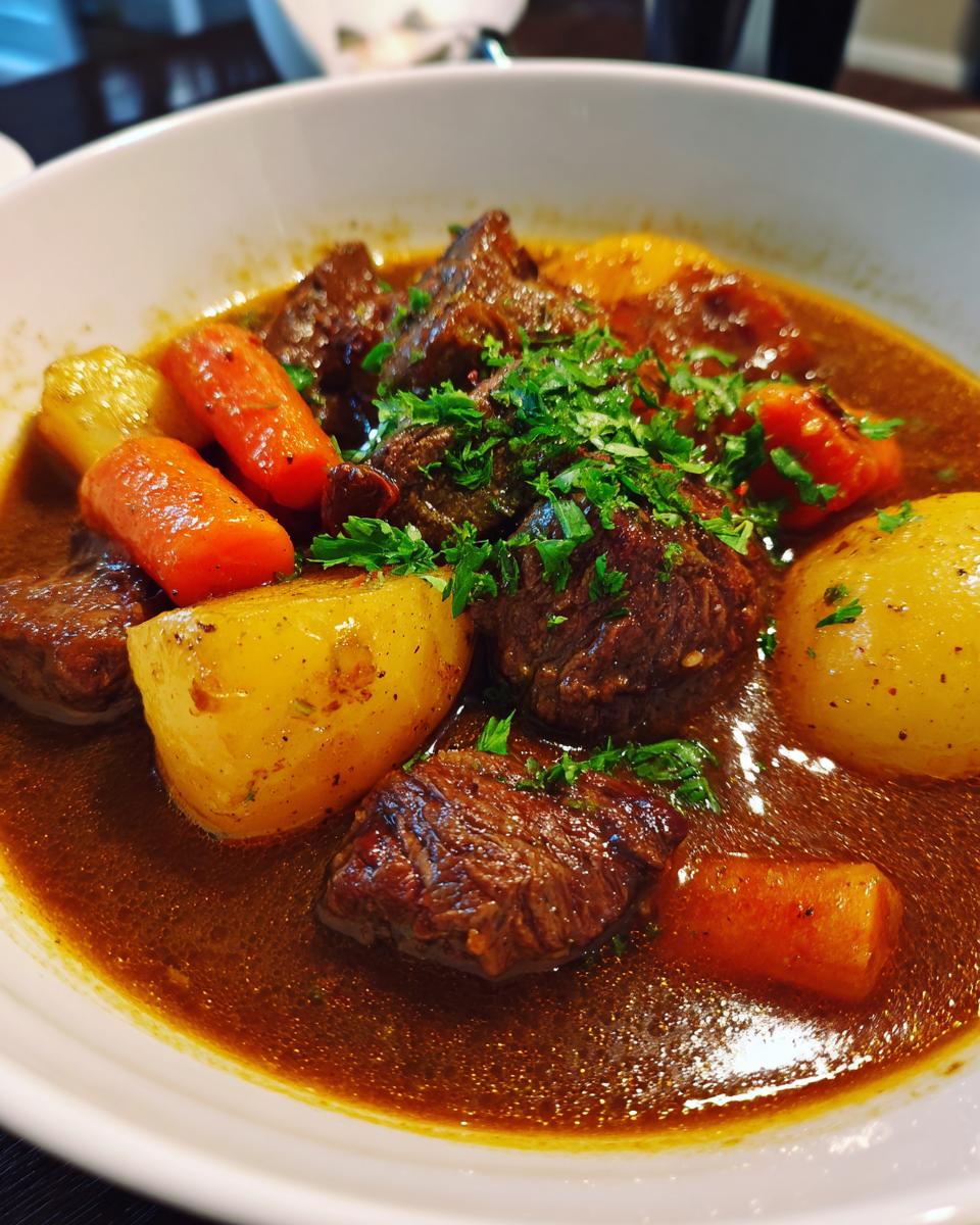Beef Stew with Potatoes and Carrots - detail 1