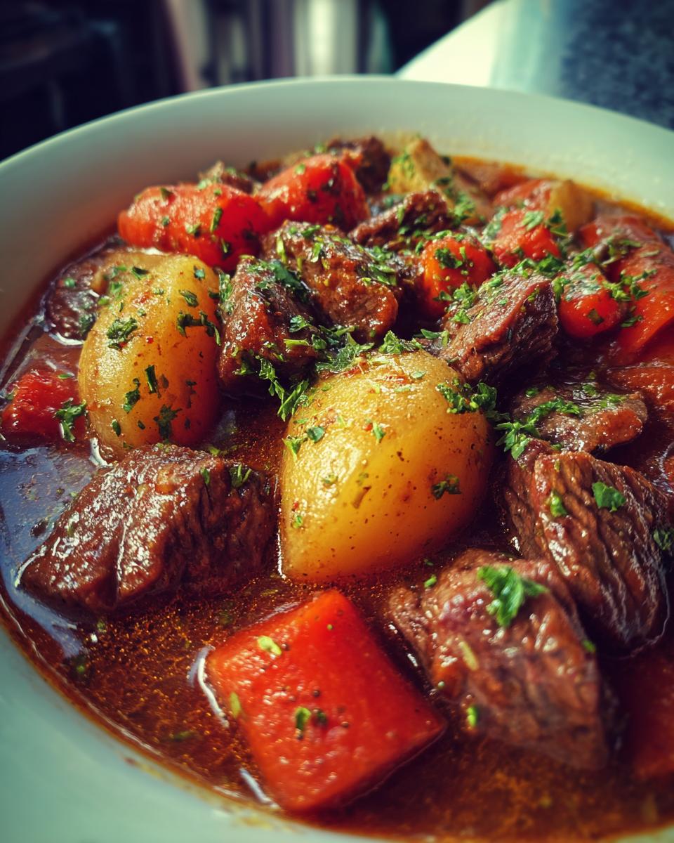 Beef Stew with Potatoes and Carrots - detail 4