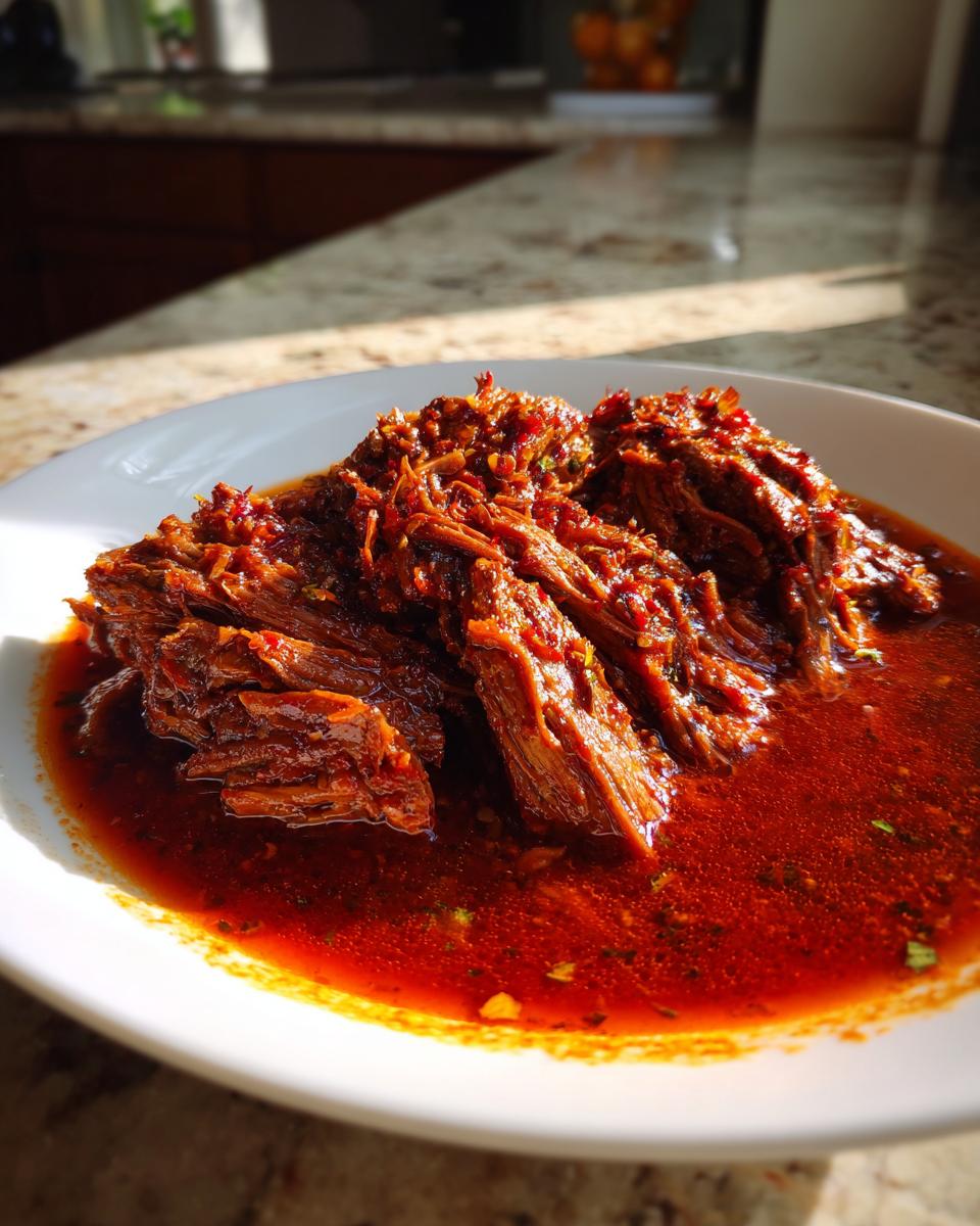 Birria with Rich Chili Sauce - detail 1