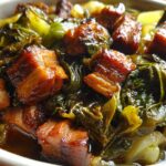 Braised Pork Belly with Napa Cabbage