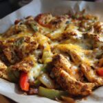 Cheesy Baked Fajita Chicken