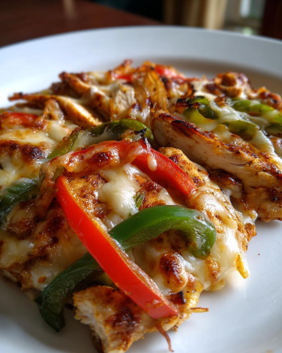 Cheesy Baked Fajita Chicken - detail 4
