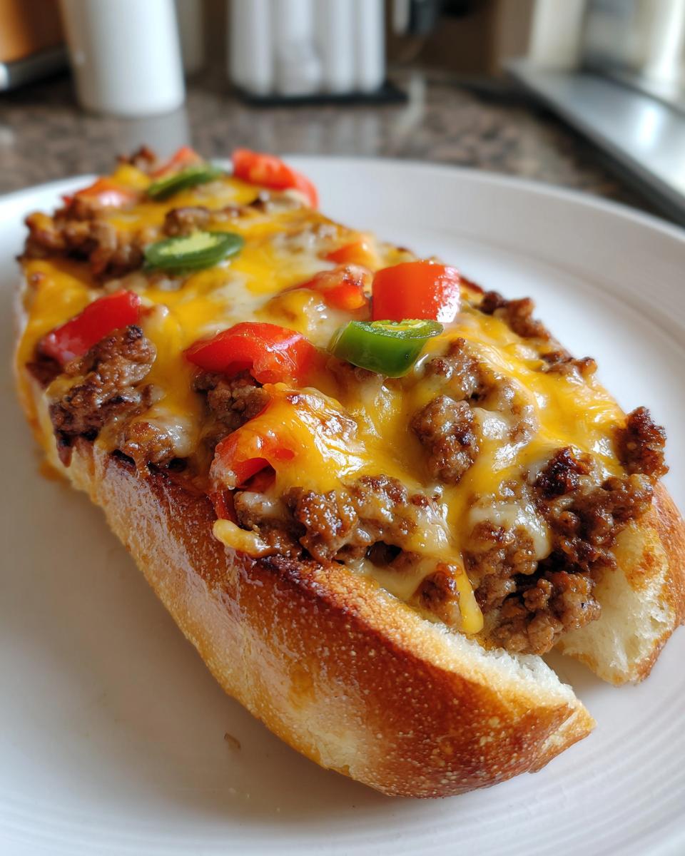 Cheesy Taco Stokbroodjes - detail 2