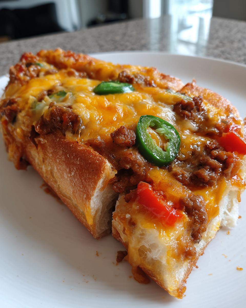 Cheesy Taco Stokbroodjes - detail 3