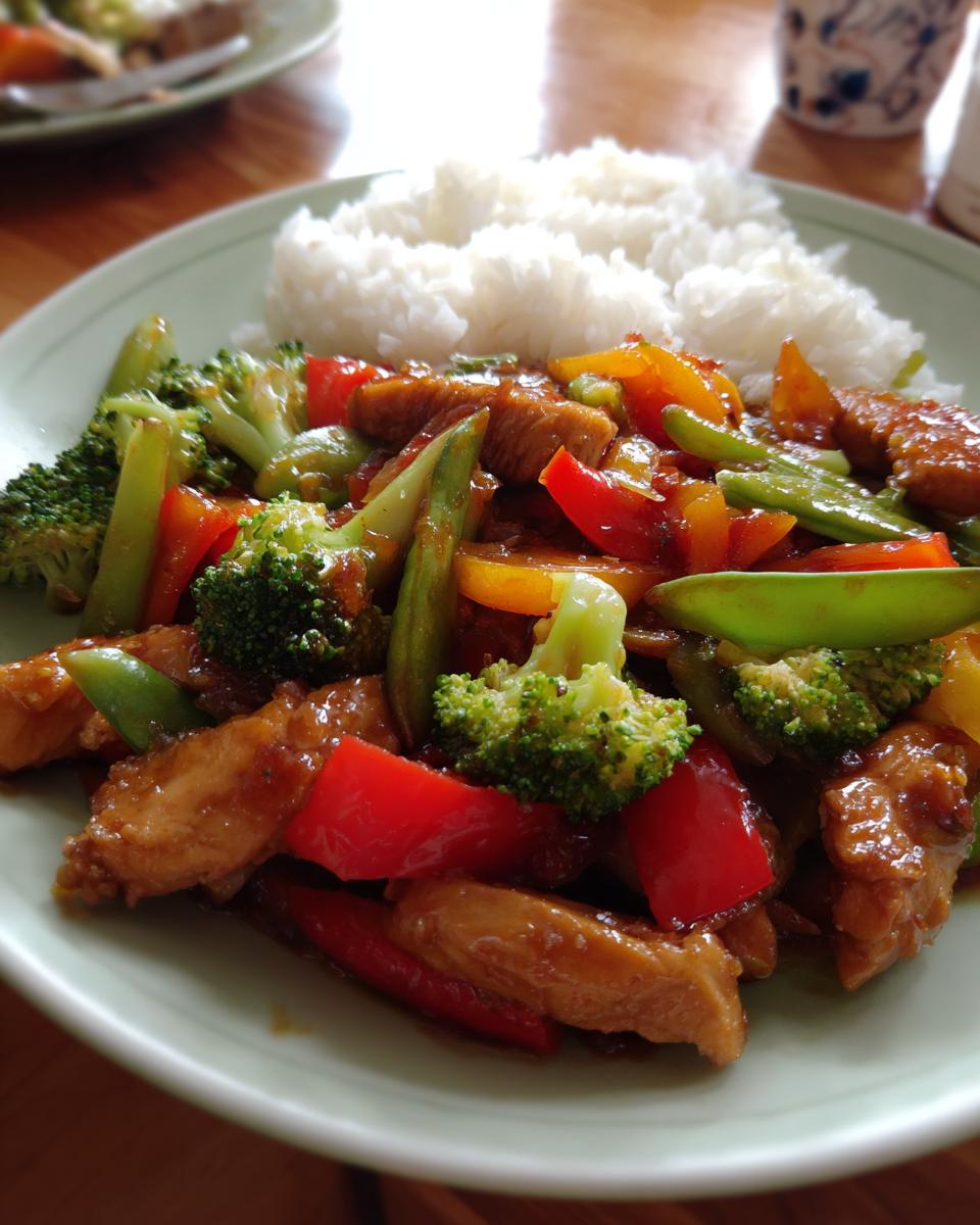 Chicken Stir-Fry with Vegetables - detail 4