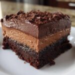 Chocolade Mousse Brownie Repen