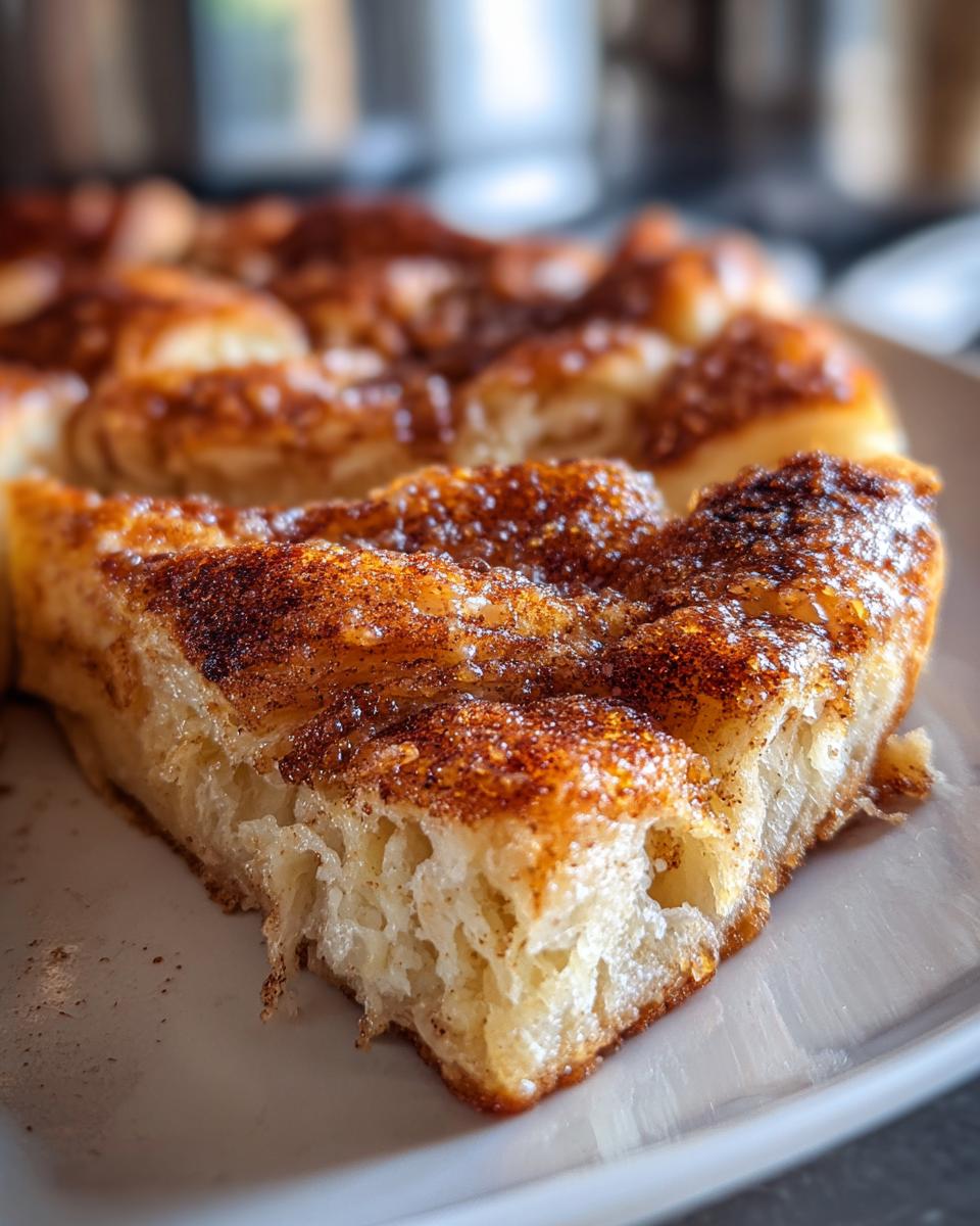 Cinnamon Sugar Pizza with Croissant Dough - detail 2