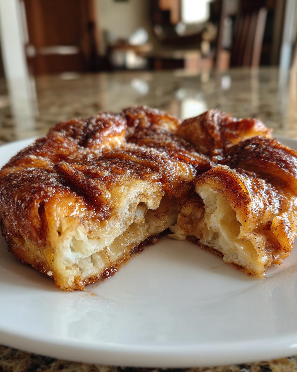 Cinnamon Sugar Pizza with Croissant Dough - detail 4