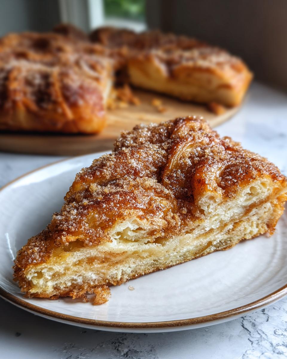 Cinnamon Sugar Pizza with Croissant Dough - detail 5
