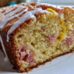 Citroen Rabarber Brood met Glazuur