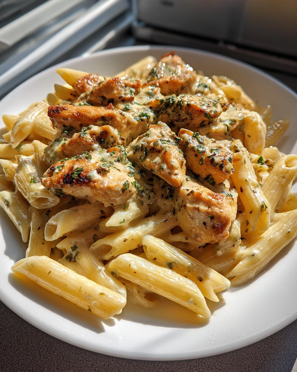 Creamy Garlic Chicken & Penne - detail 5