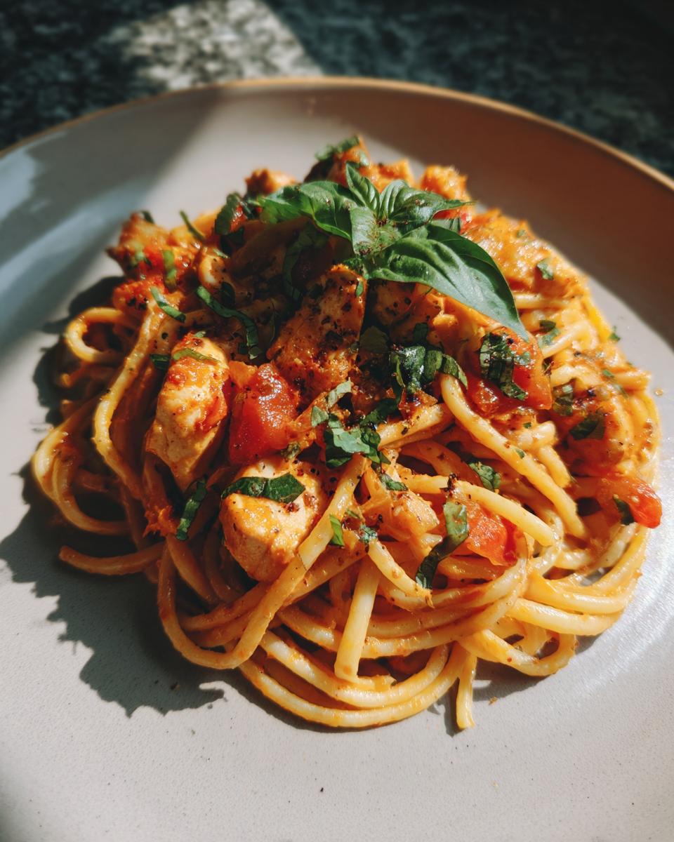 Creamy Italian Chicken Pasta - detail 3