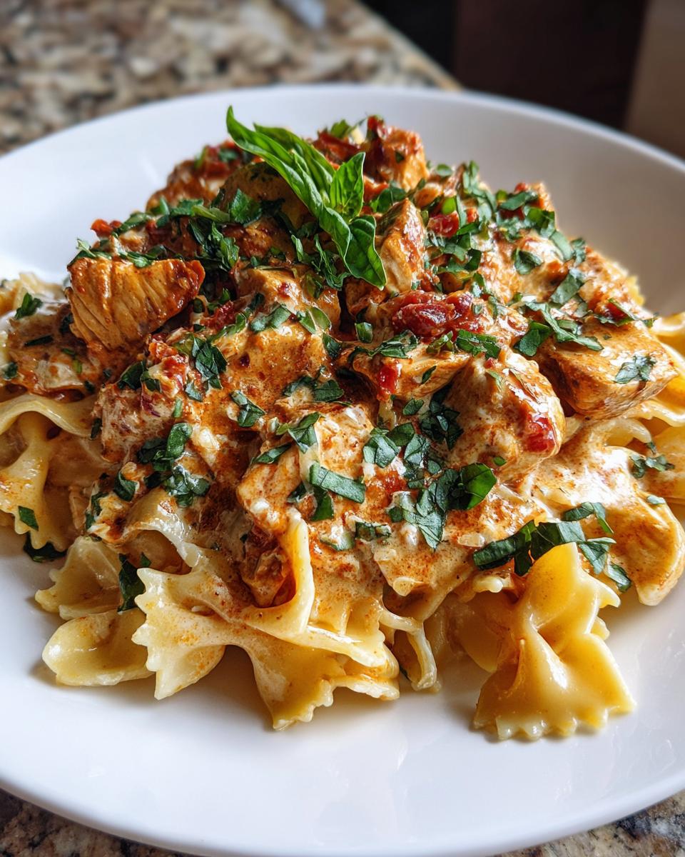 Creamy Italian Chicken Pasta - detail 4