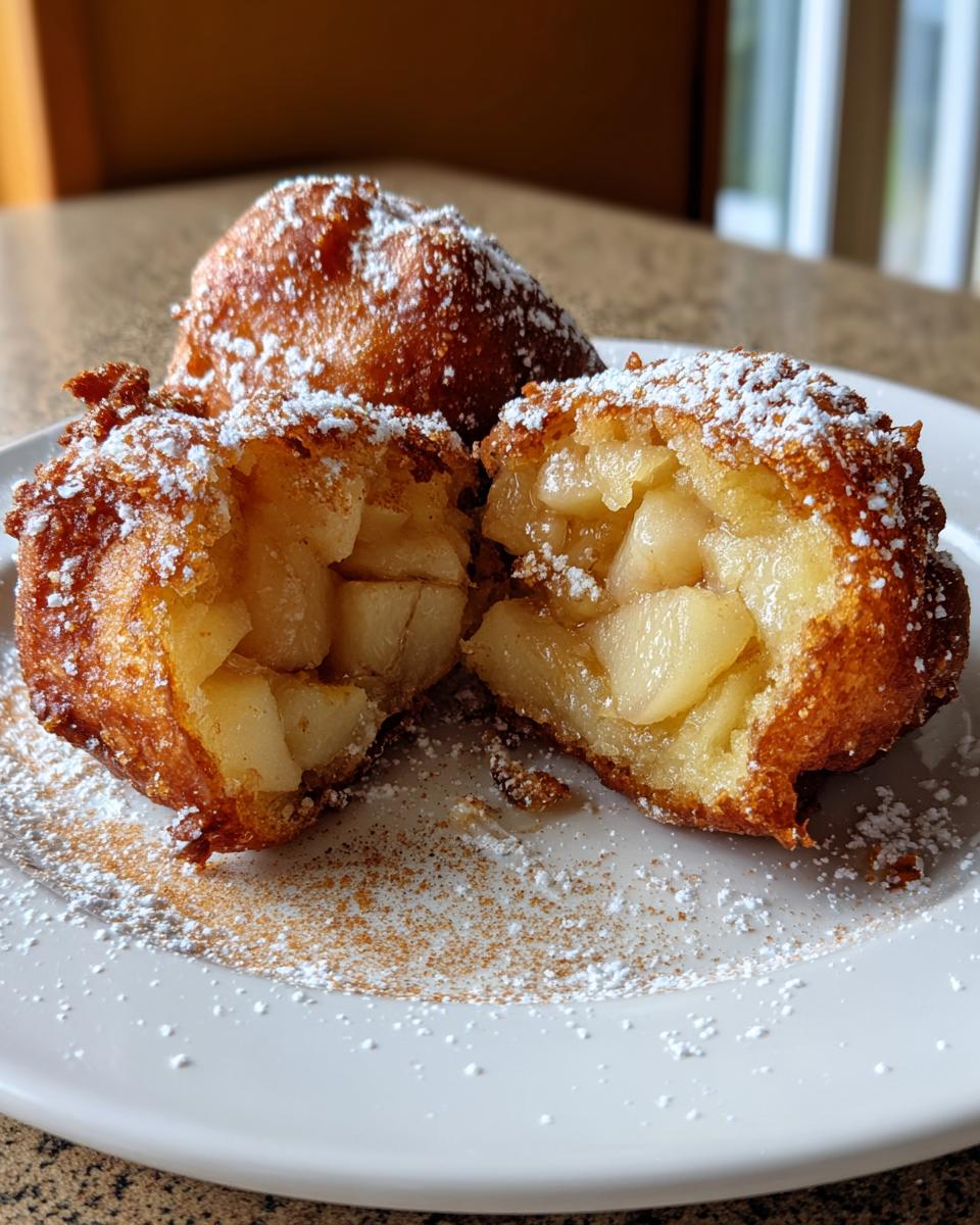 Gebakken Appelbeignets - detail 2