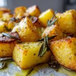 Geroosterde Aardappelen met Knoflook en Rozemarijn
