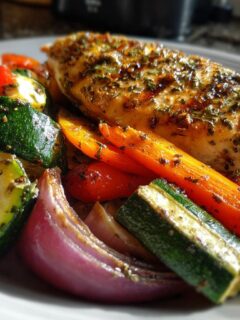 Grilled Chicken with Vegetables