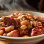 Grote Noorder- en Pintobonen met Gerookte Nekbotten en Worst – Instant Pot