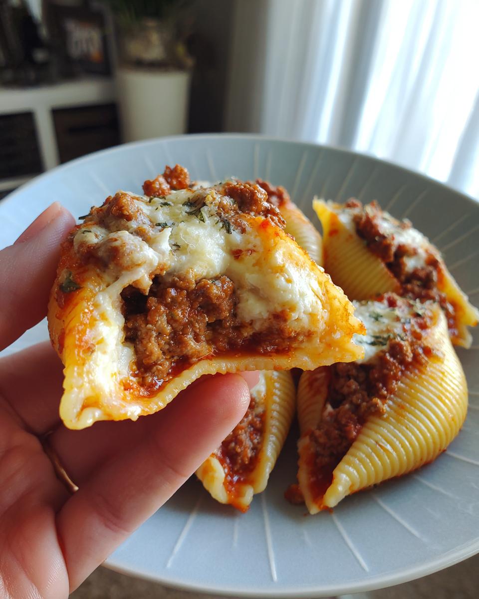 Ground Beef Stuffed Shells with Creamy Ricotta Filling - detail 5