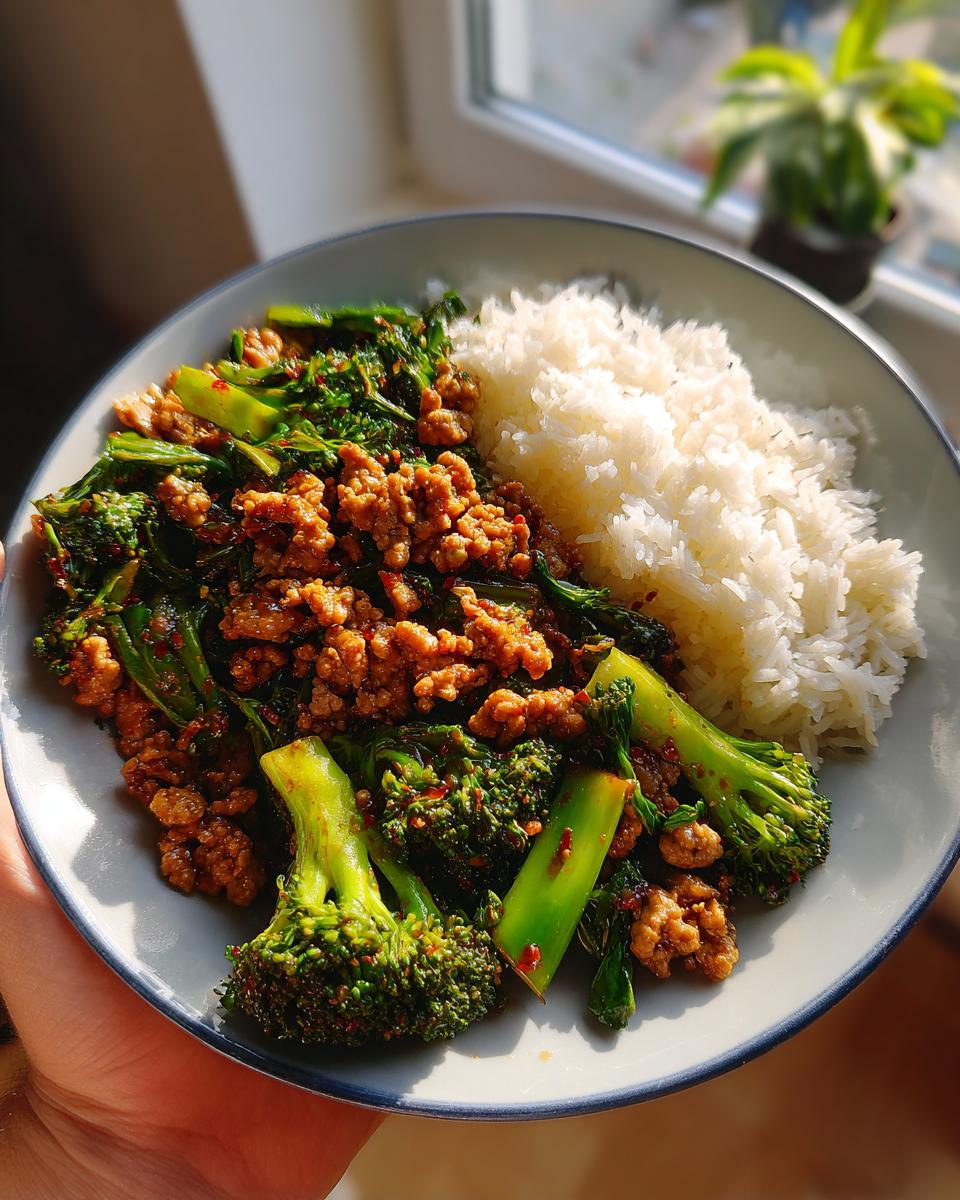 Hartige Gehakt Chinese Kip en Broccoli Roerbak - detail 2