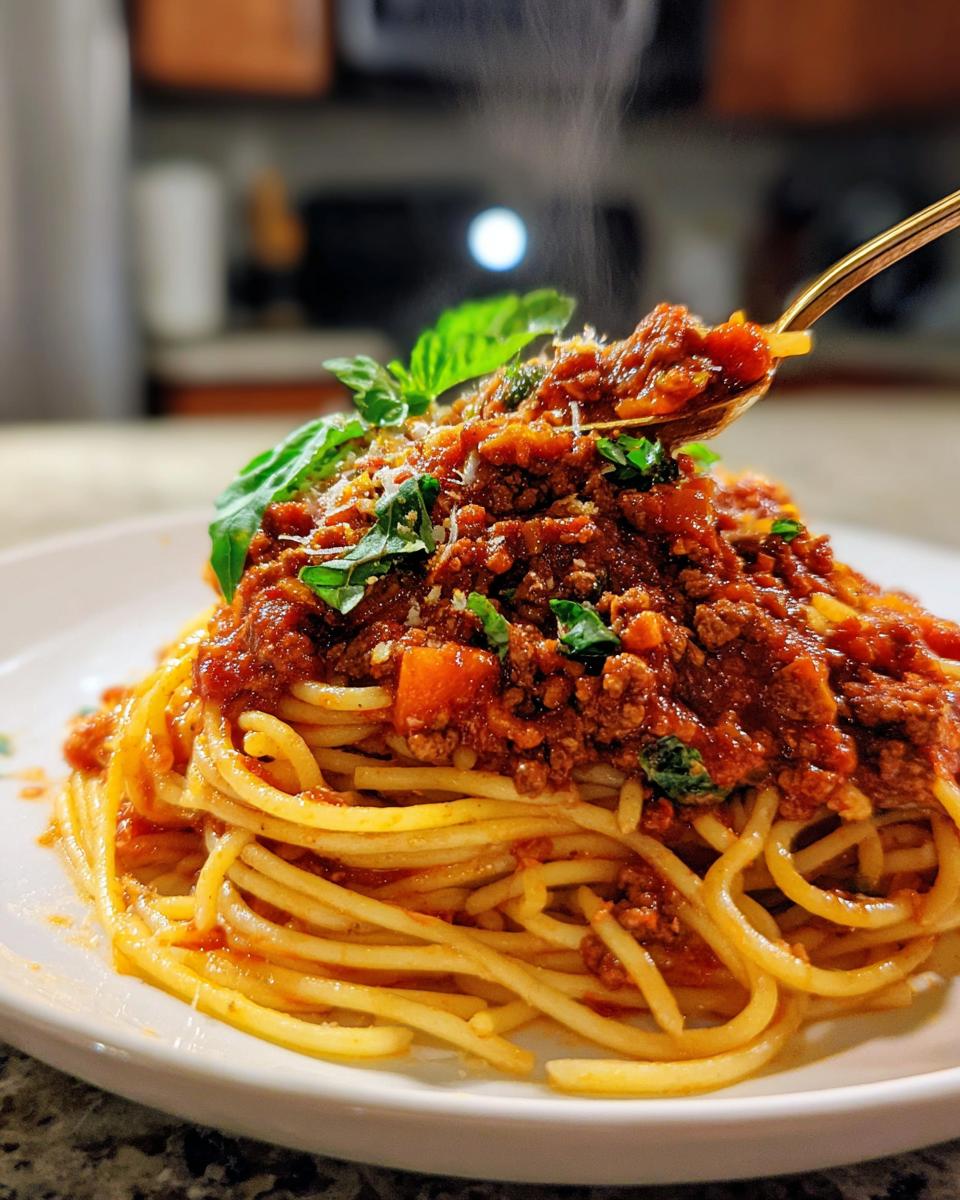 Hemelse Bolognesesaus - detail 4