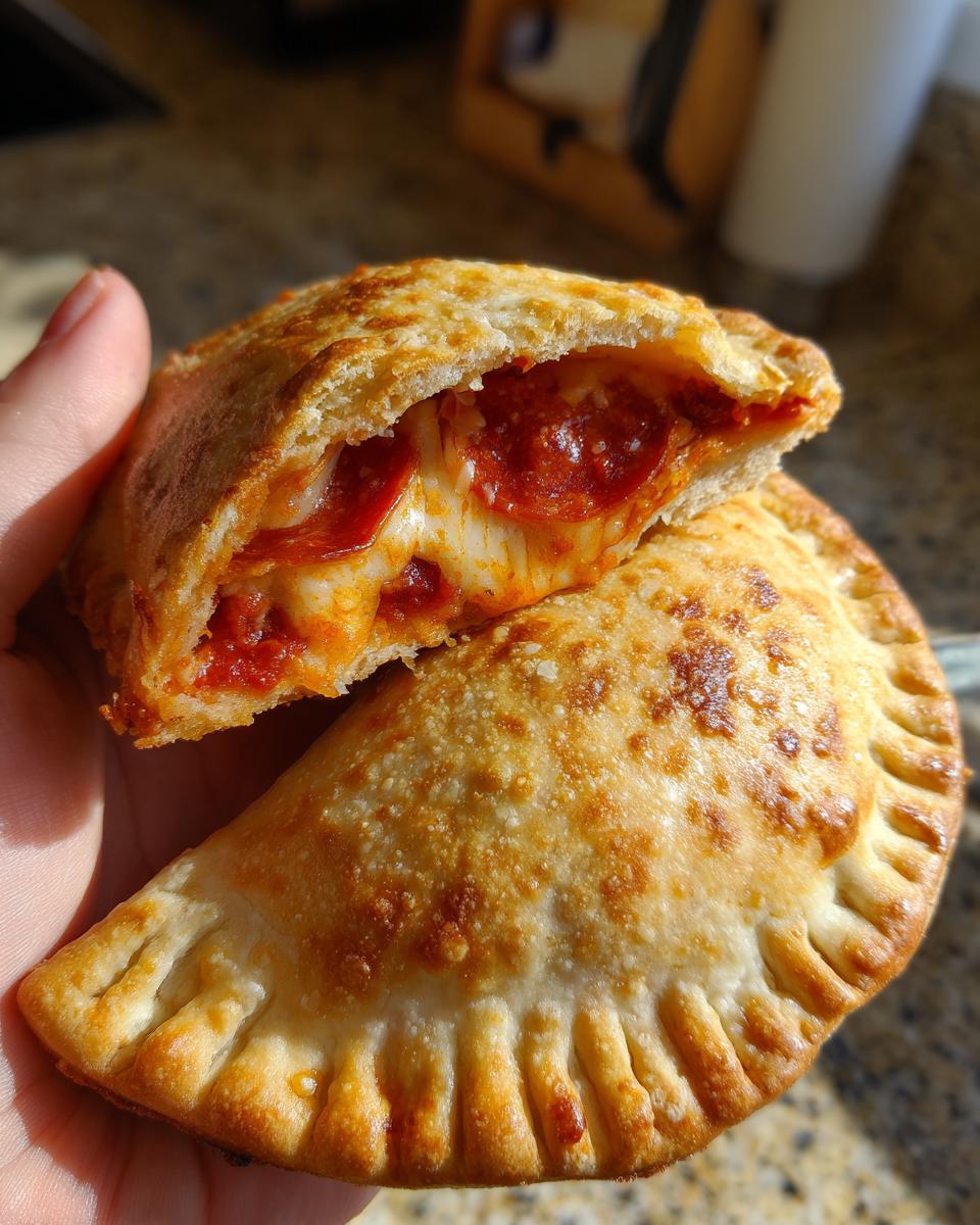 Homemade Easy Cheesy Pizza Pockets - detail 4