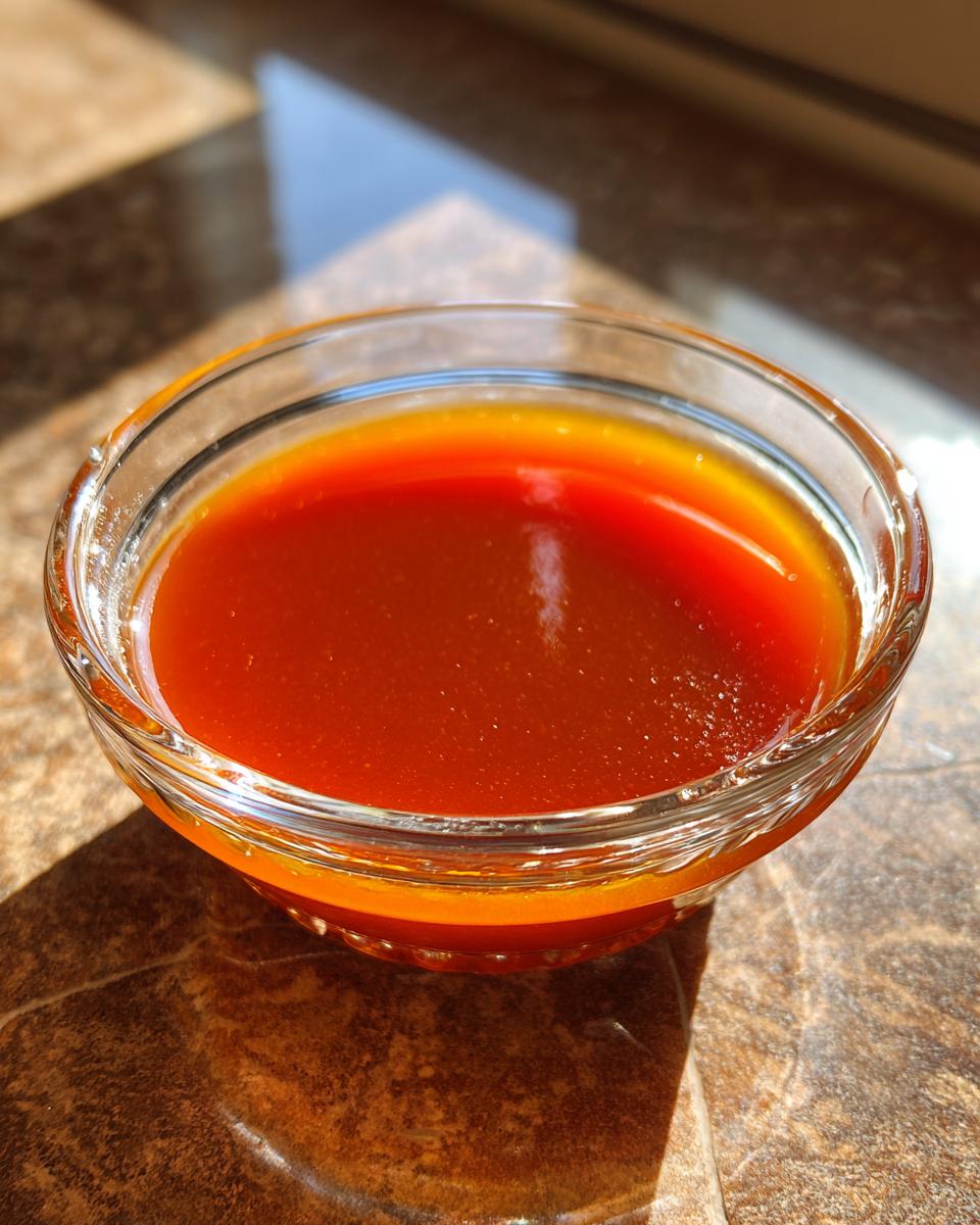 Homemade Sweet and Sour Sauce - detail 2