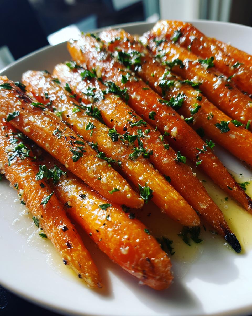 Honey Garlic Butter Roasted Carrots - detail 4