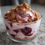 Kersen Cheesecake Fluff
