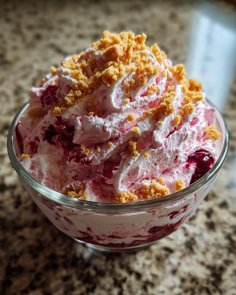 Kersen Cheesecake Fluff - detail 2