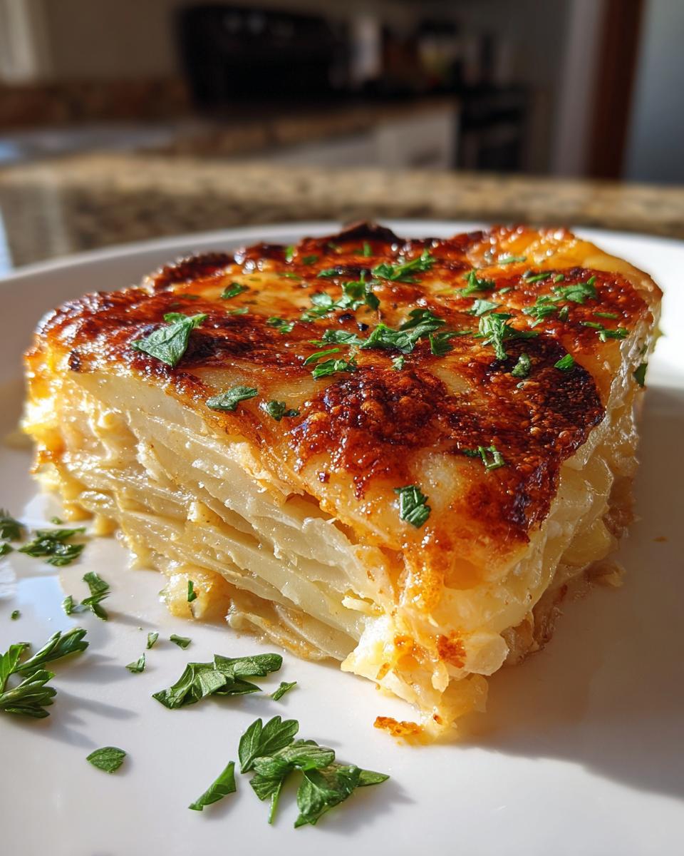 Kruidige Aardappelgratin - detail 1