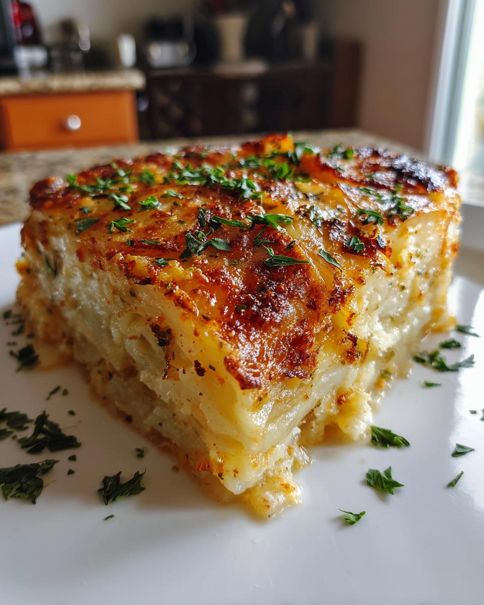 Kruidige Aardappelgratin - detail 2