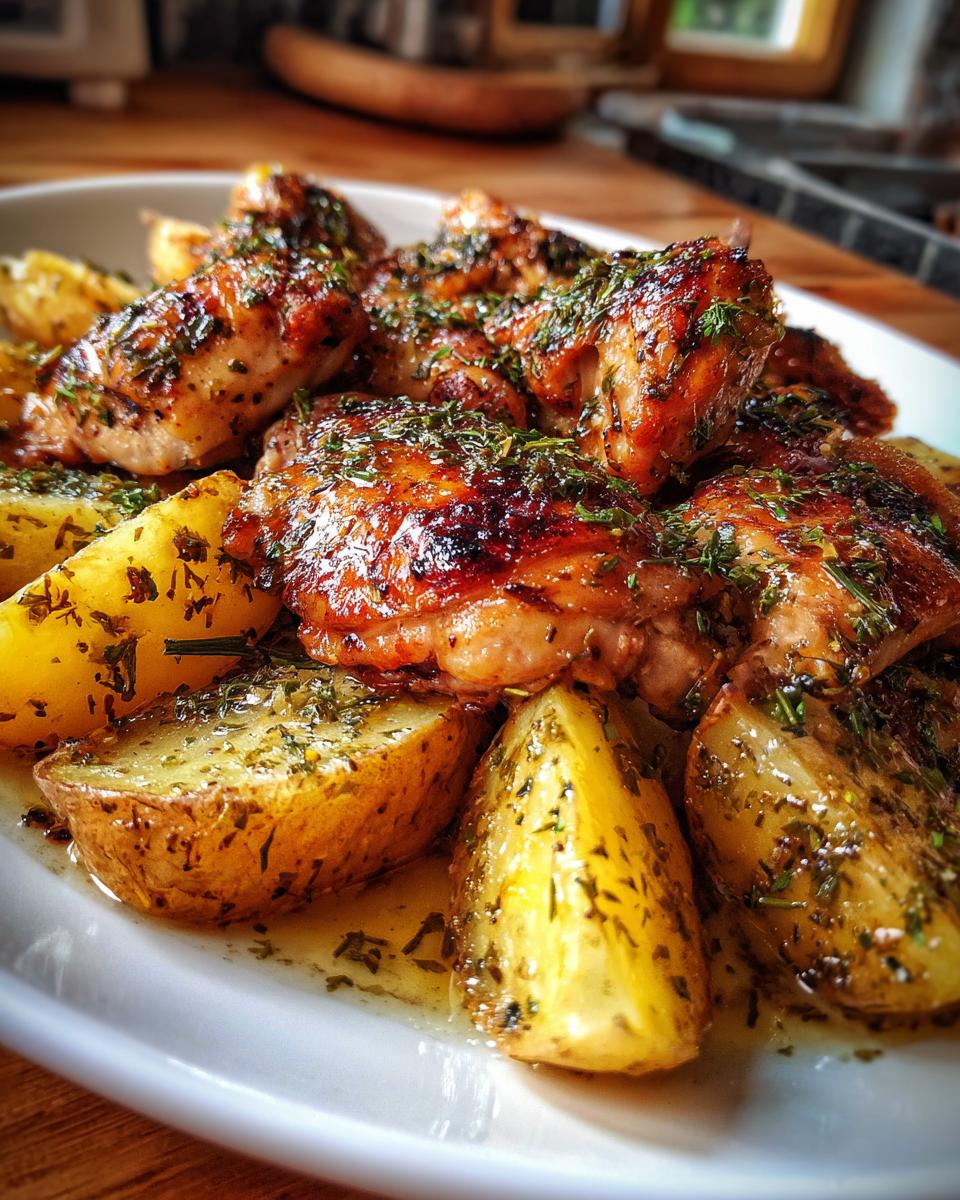 Lemon Greek Chicken and Potatoes - detail 4