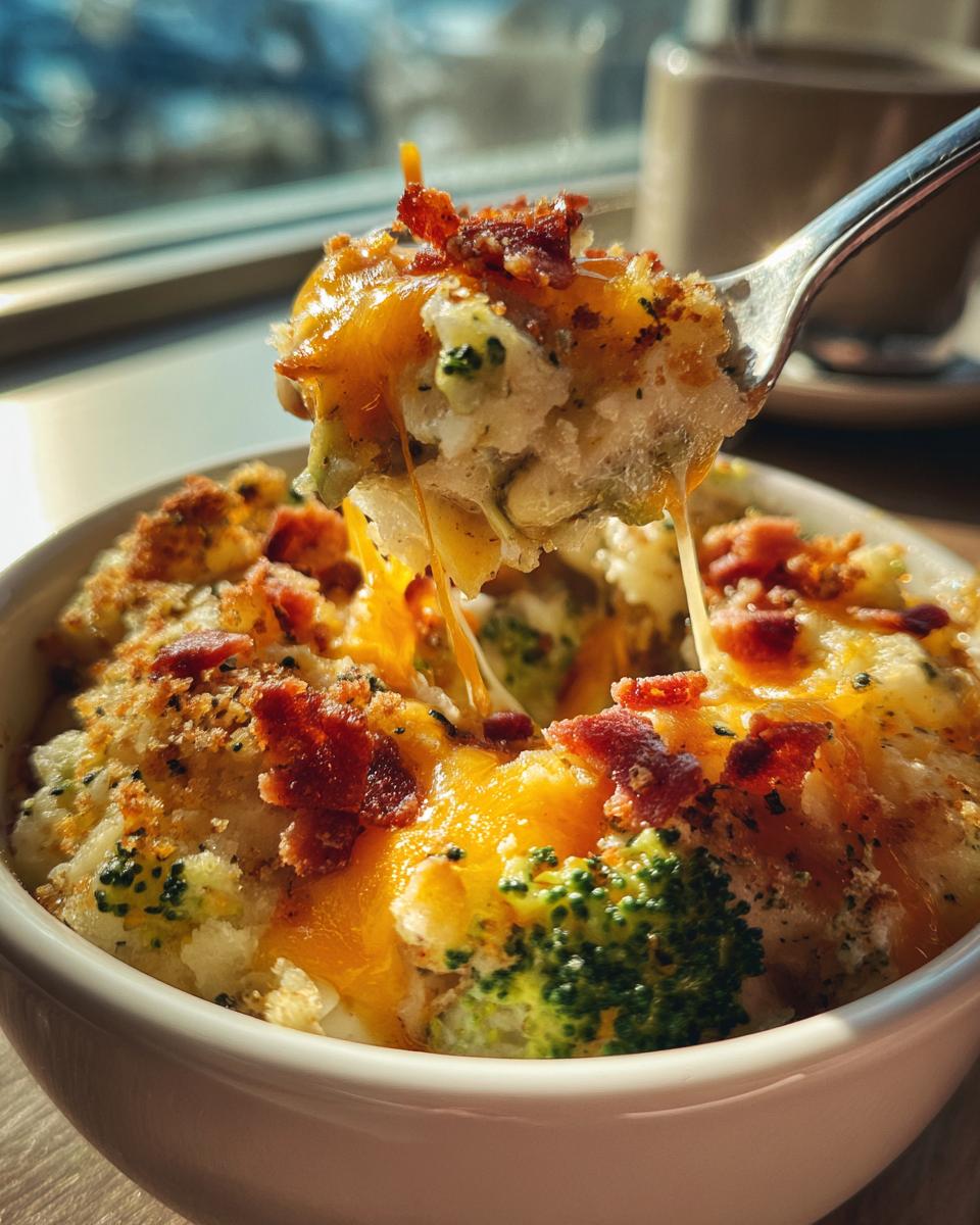 Loaded Broccoli Cheese Potato Soup - detail 1