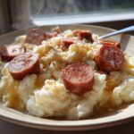 Mashed Potatoes with Smoked Sausage