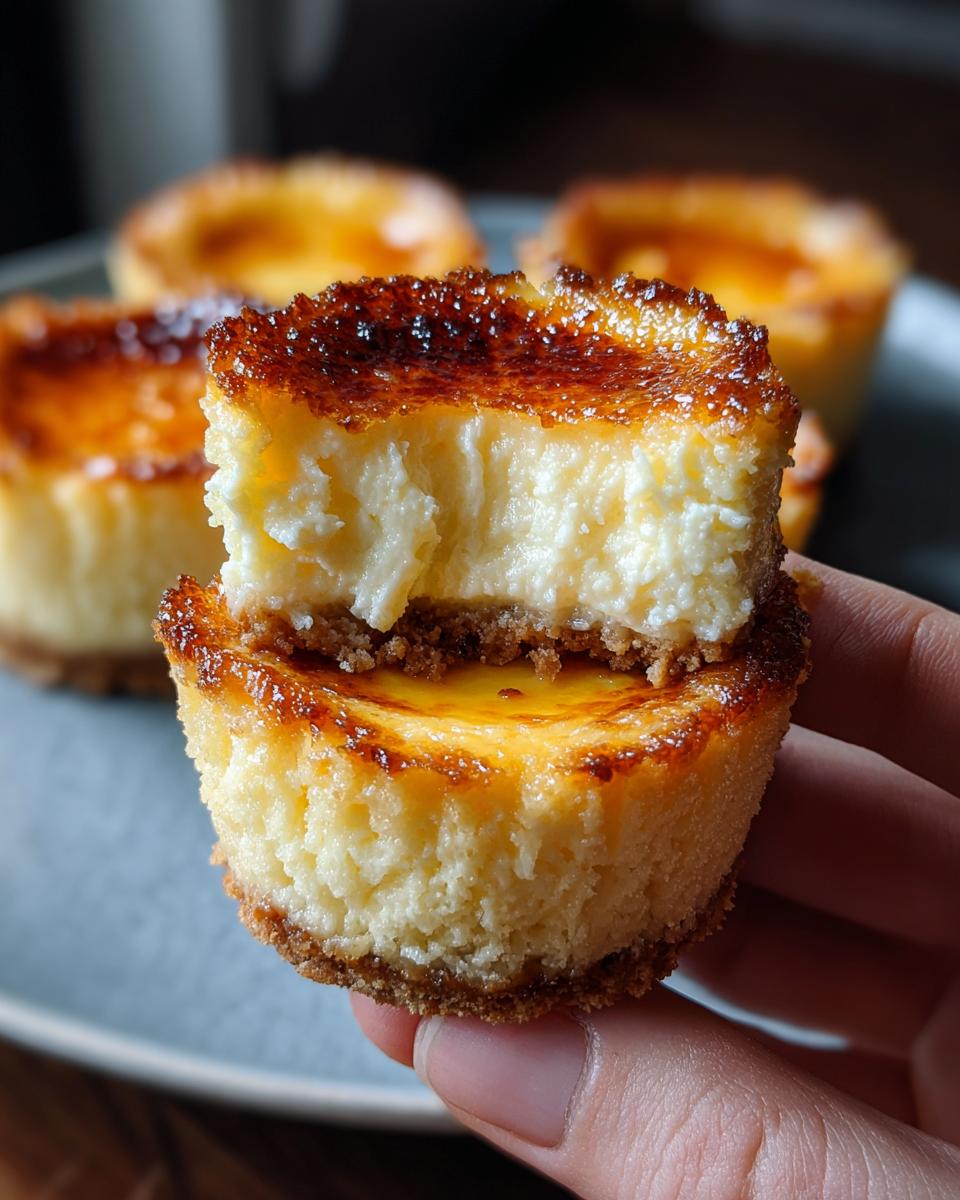 Mini Crème Brûlée Cheesecakes - detail 1