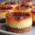 Mini Crème Brûlée Cheesecakes