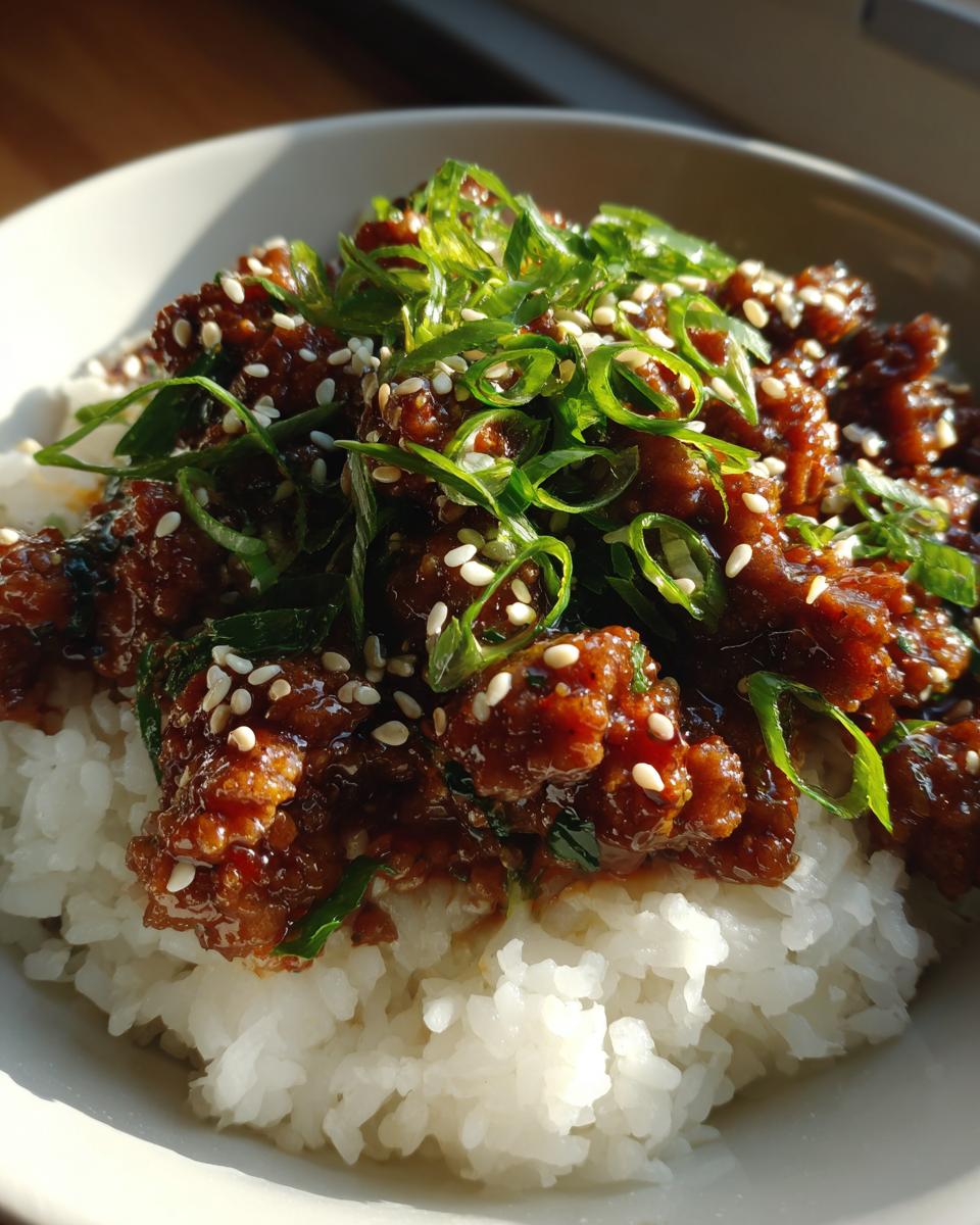 Mongolian Ground Beef - detail 3