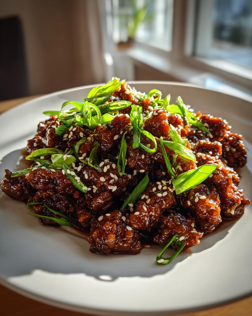 Mongolian Ground Meat - detail 2