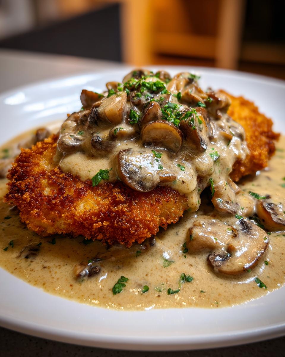 Mushroom Cream Schnitzel - detail 3