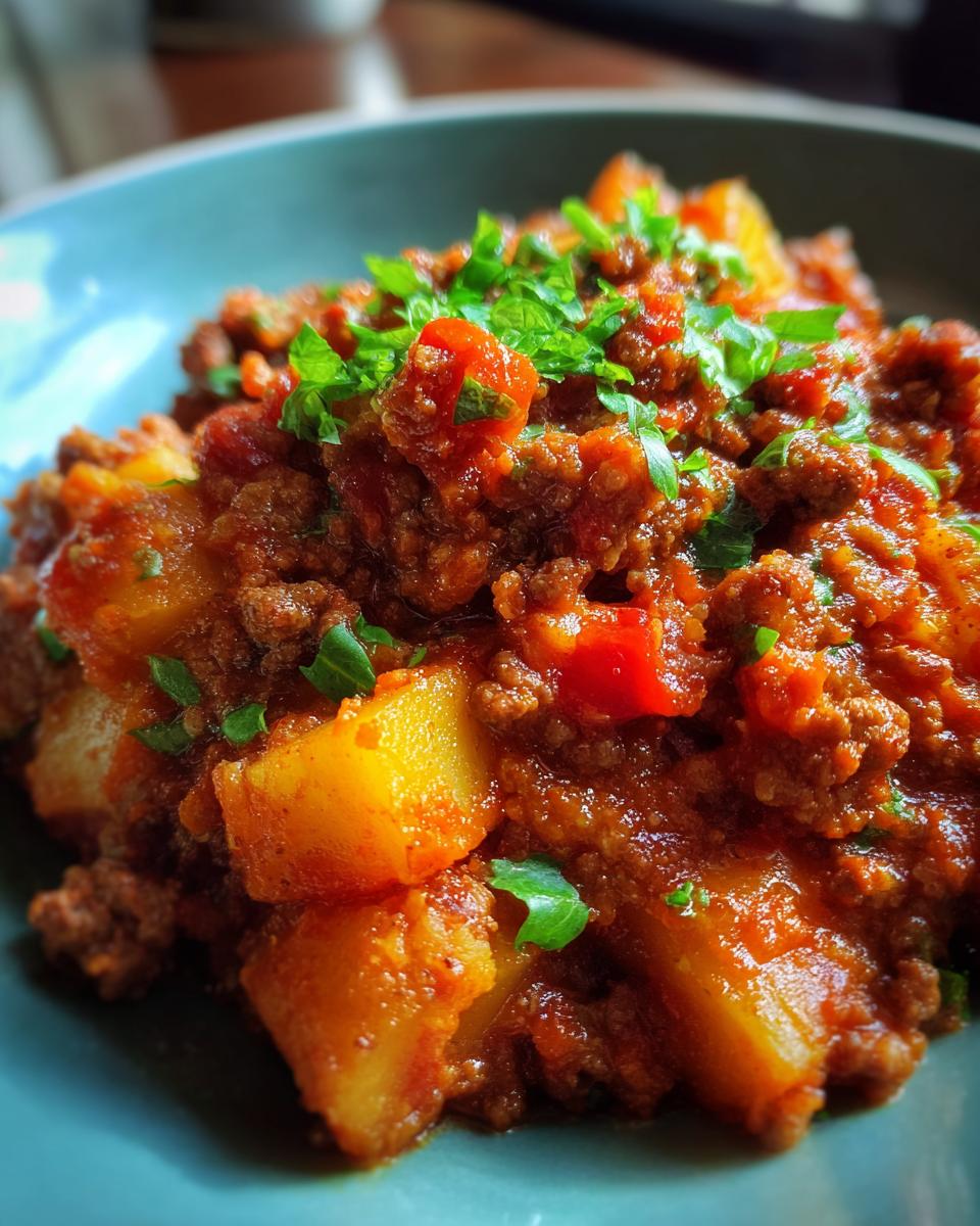 One-Pan Ground Beef and Potato Skillet - detail 2