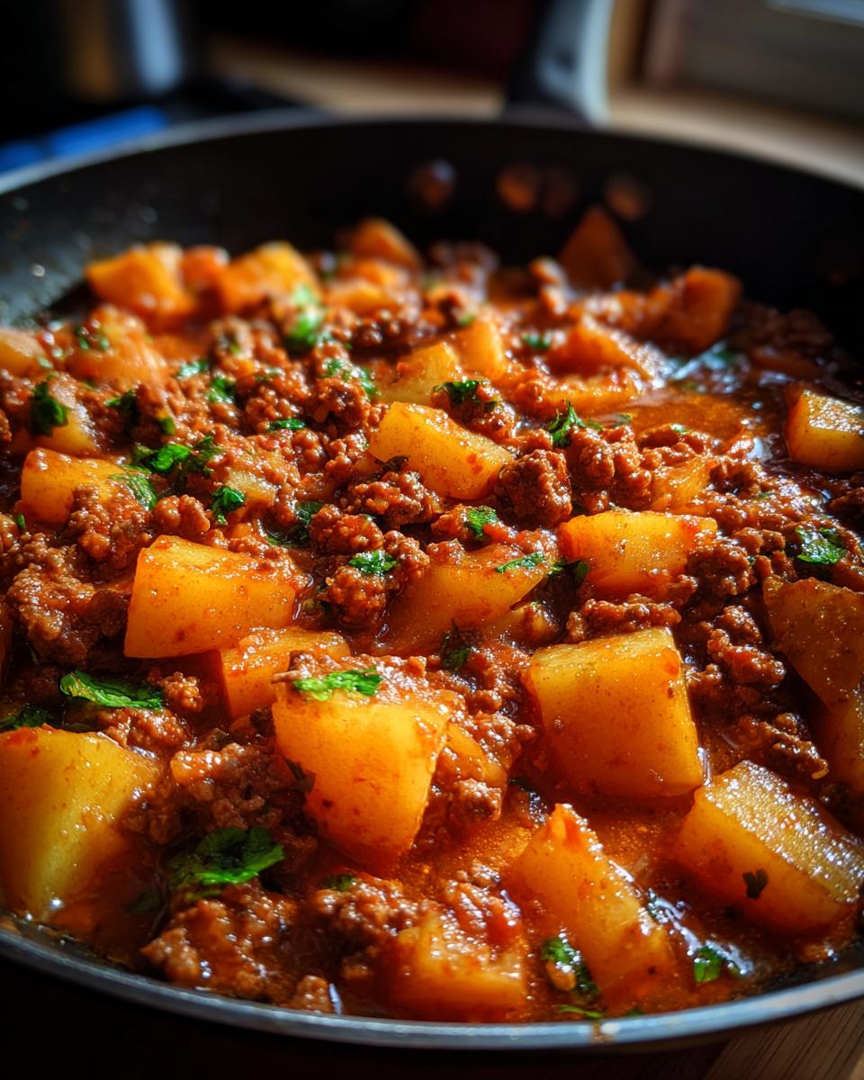 One-Pan Ground Beef and Potato Skillet - detail 4