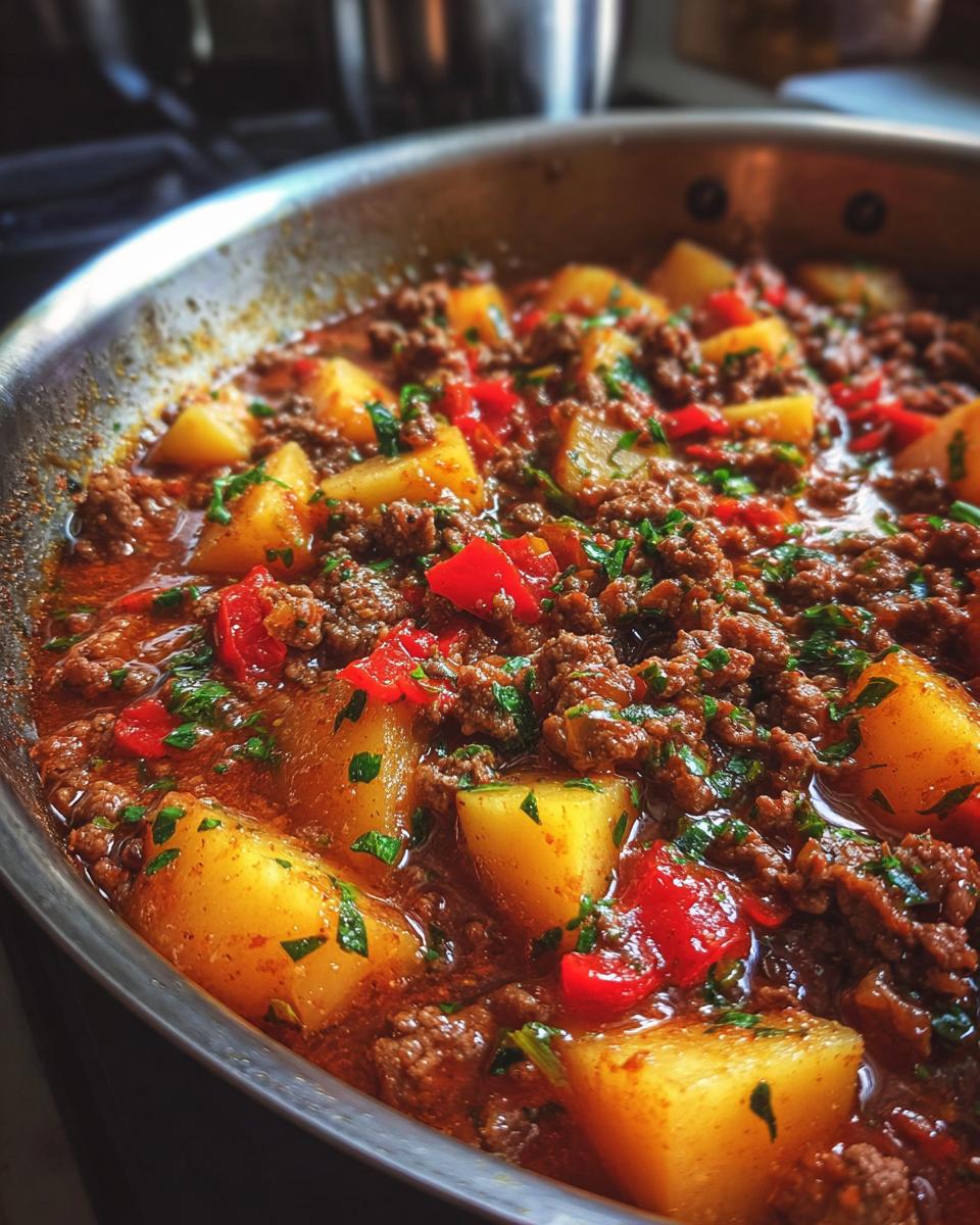 One-Pan Ground Beef and Potato Skillet - detail 5