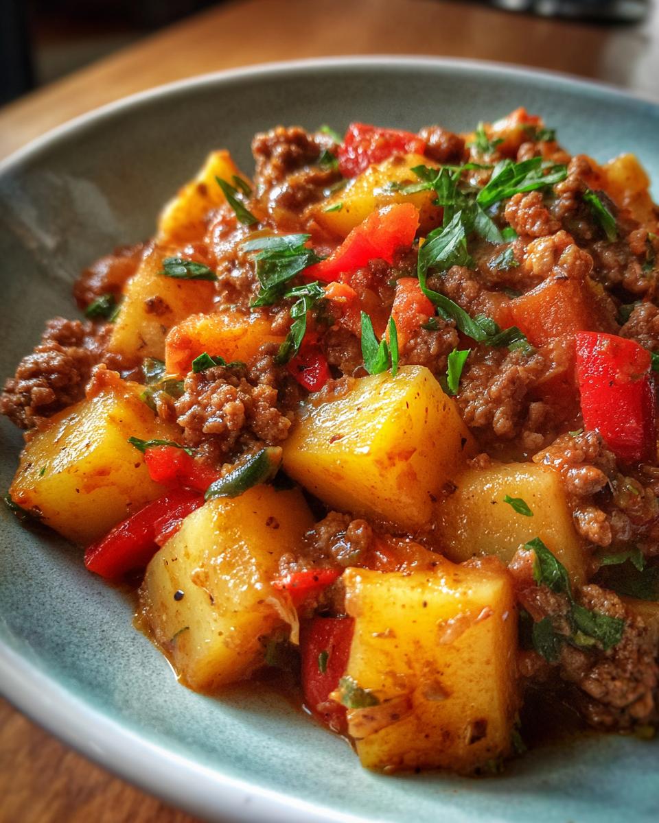 One-Pan Ground Beef and Potato Skillet - detail 6