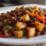 One-Pan Ground Beef and Potato Skillet