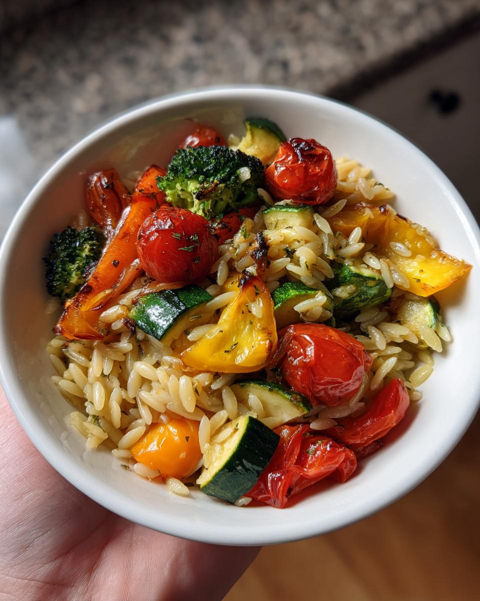 Orzo met Geroosterde Groenten - detail 1